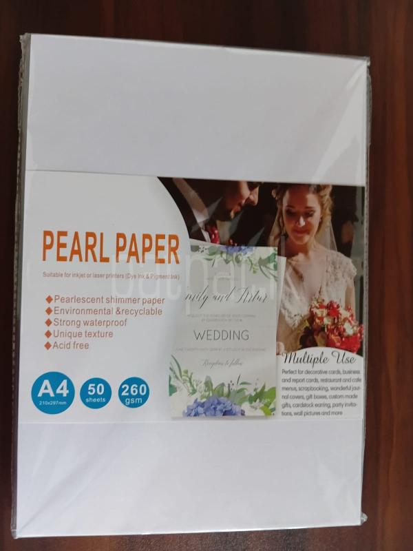 A4 260gsm inkjet pearl card 100 Sheet Pack