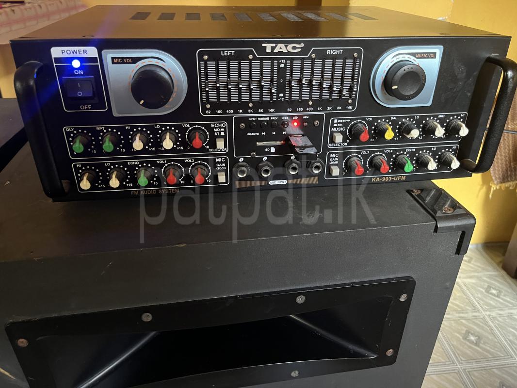 Buffel set with TAC amp