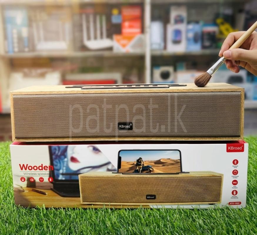 KBroad Wooden Wireless Speaker ads-image-1