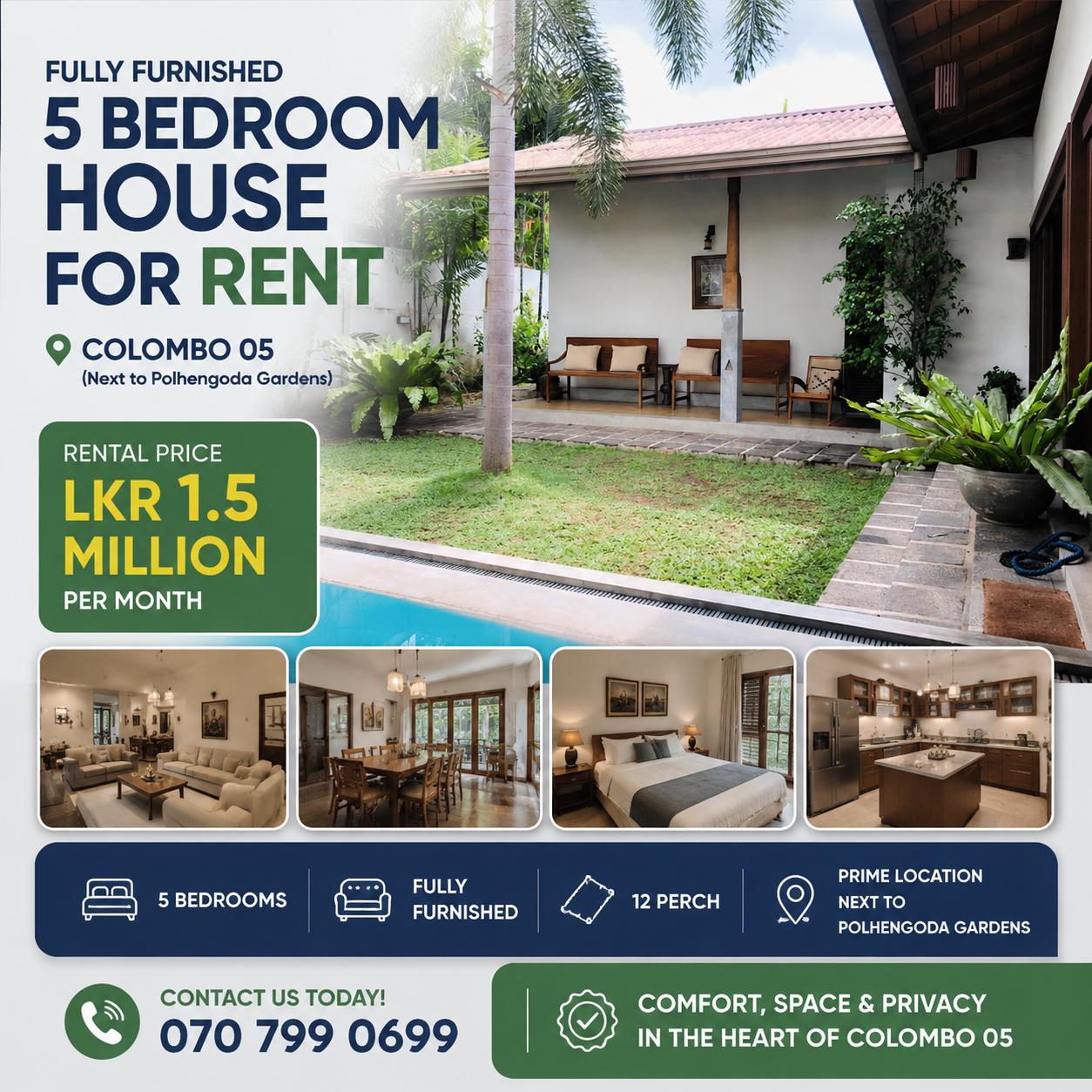 House for Rent in Narahenpita (Colombo 05)