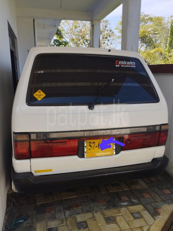 Toyota TownAce 1991 - பயன்படுத்தப்பட்டது வேன் sale in Sri Lanka - patpat.lk