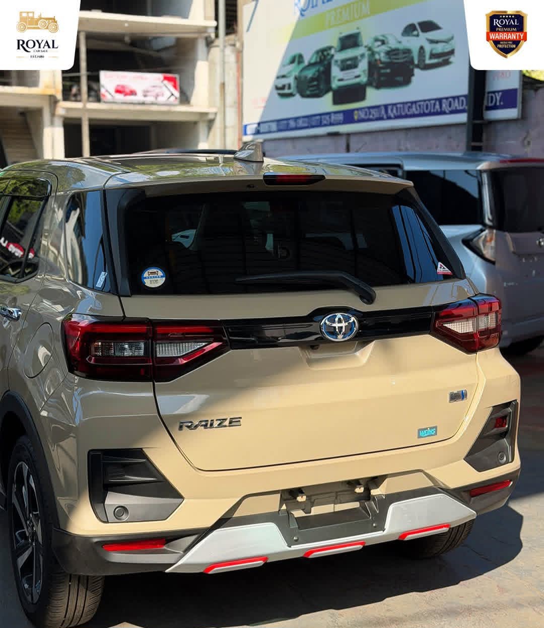 Toyota Raize 2023 - சான்றளிக்கப்பட்டது SUV sale in Sri Lanka - patpat.lk