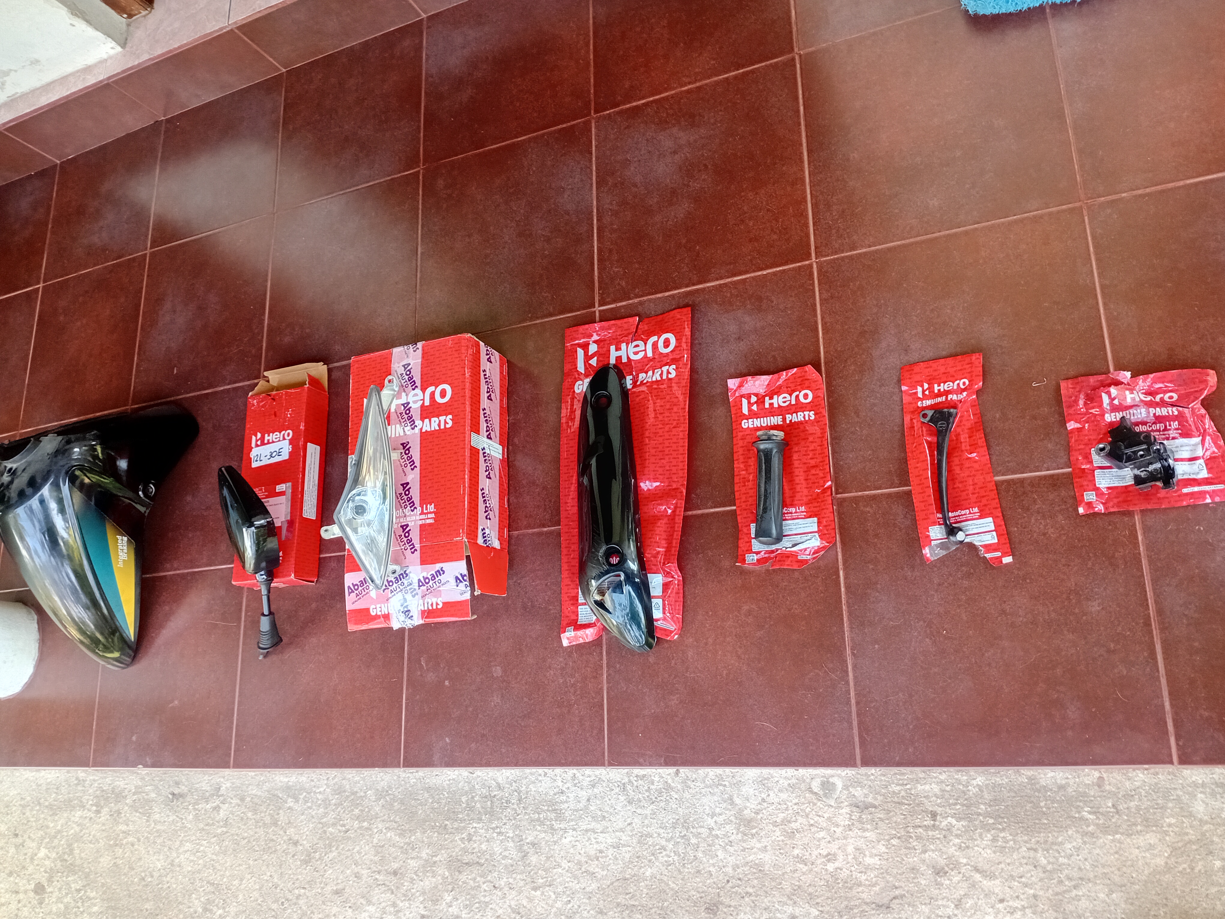 Hero honda pleasure bike parts