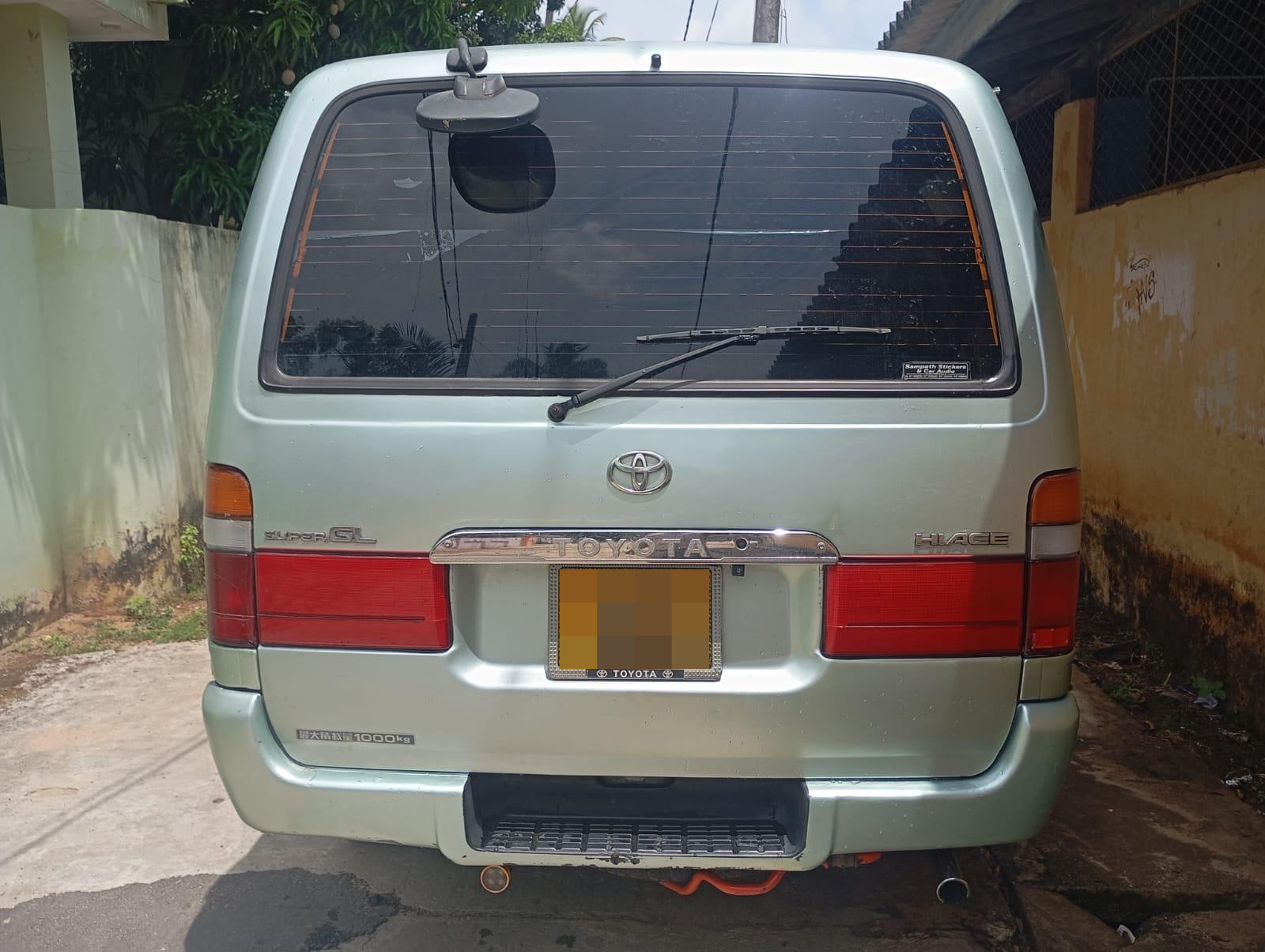 Toyota Hiace 2000 - பயன்படுத்தப்பட்டது வேன் sale in Sri Lanka - patpat.lk