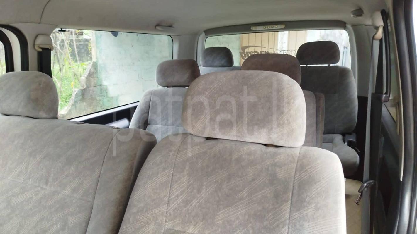 Toyota Hiace 2012 - பயன்படுத்தப்பட்டது வேன் sale in Sri Lanka - patpat.lk