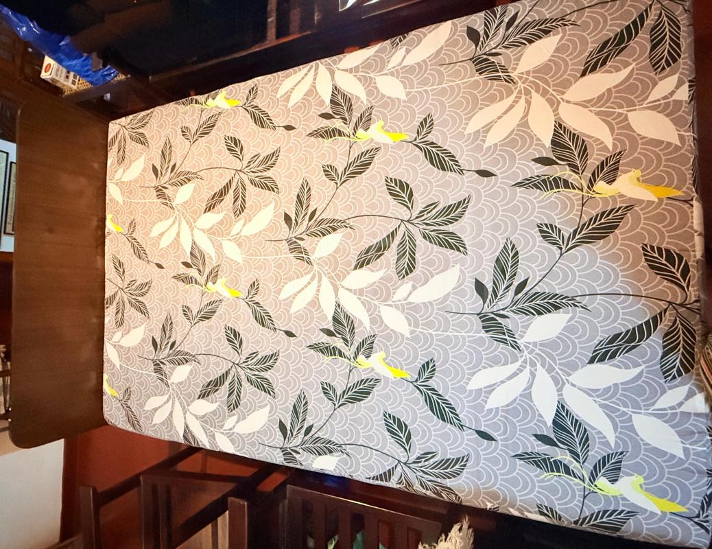 6*4 size Steel Bed with Mattress ads-image-1