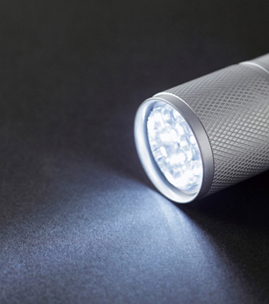 LED 9 The light   Carabiner flashlight