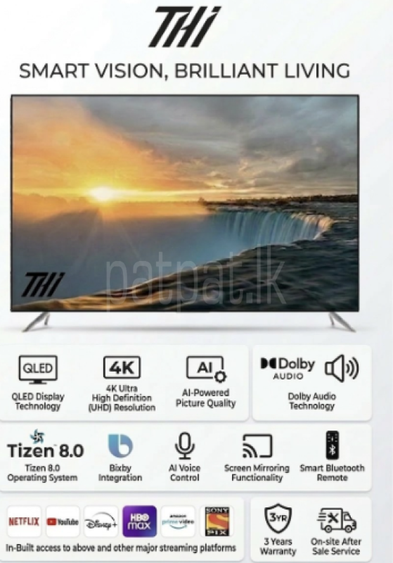THi 55″ QLED UHD 4K Smart TV