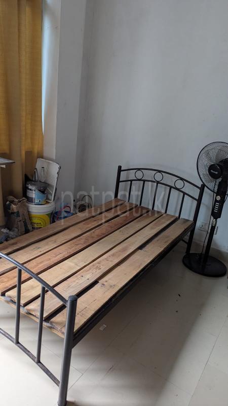 Black colour steel bed ads-image-1