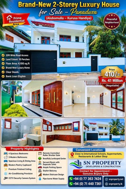 House for Sale in Panadura