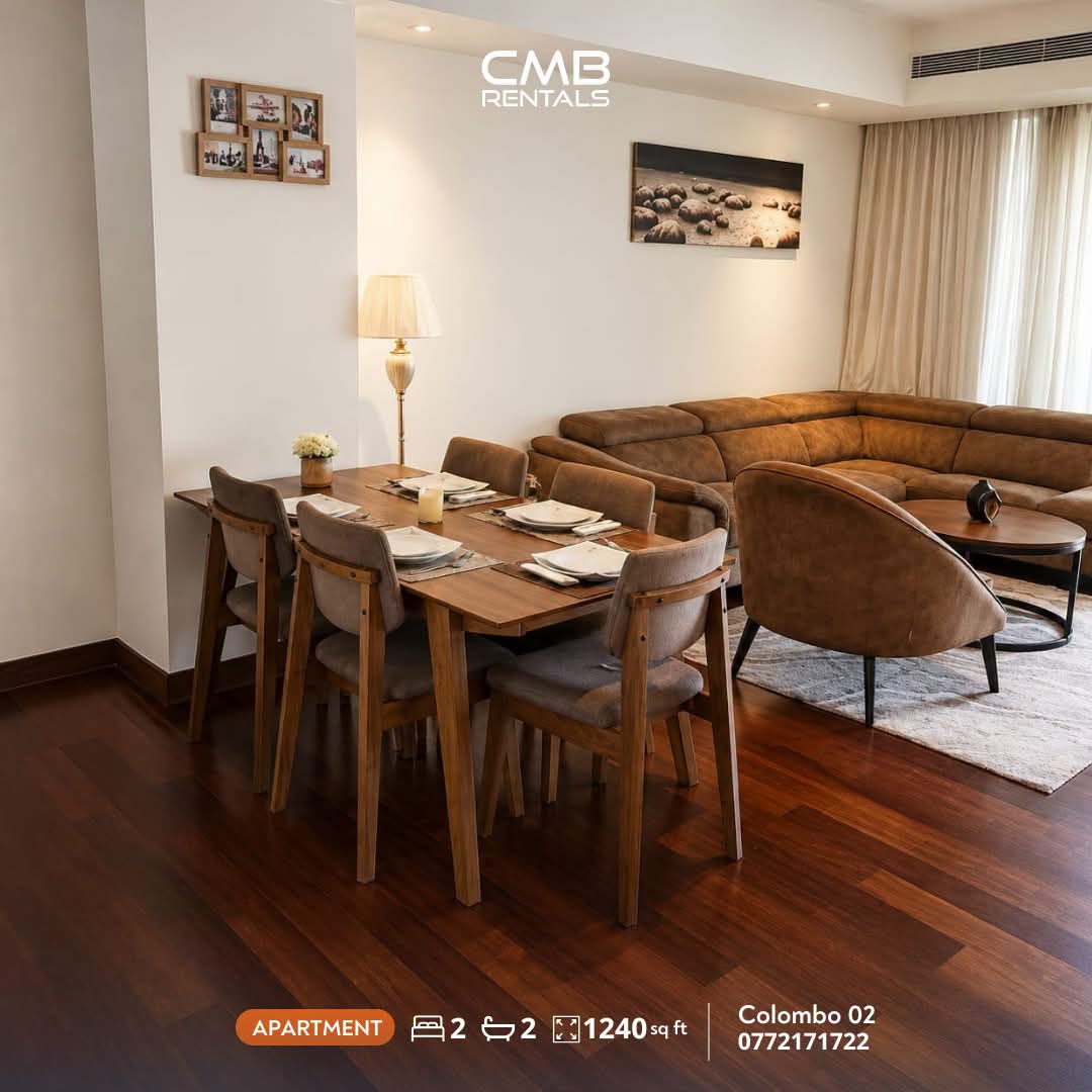 Luxury Apartment for Rent in Slave Island (Colombo 02)