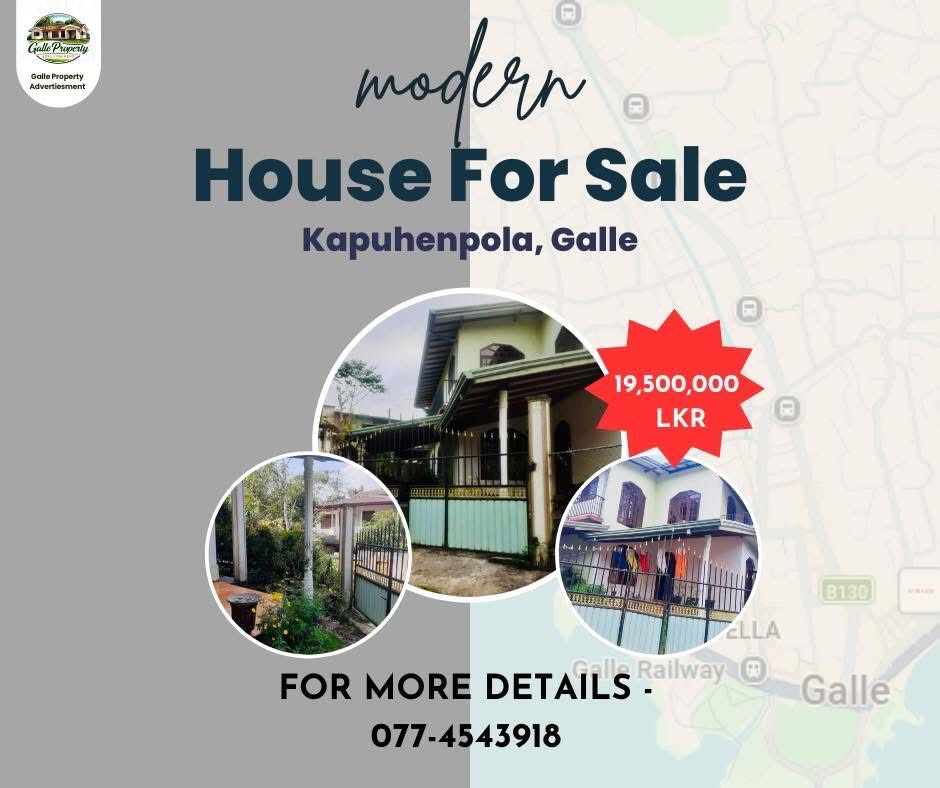 House for Sale in Galle