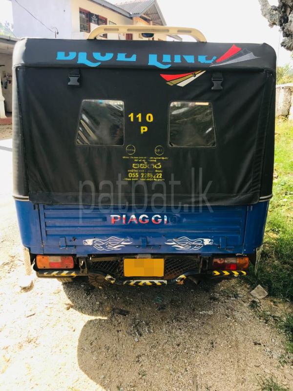 Piaggio Three Wheel 2009 - மறுசீரமைக்கப்பட்டது முச்சக்கர வண்டி sale in Sri Lanka - patpat.lk