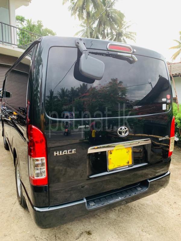 Toyota Hiace 2012 - பயன்படுத்தப்பட்டது வேன் sale in Sri Lanka - patpat.lk