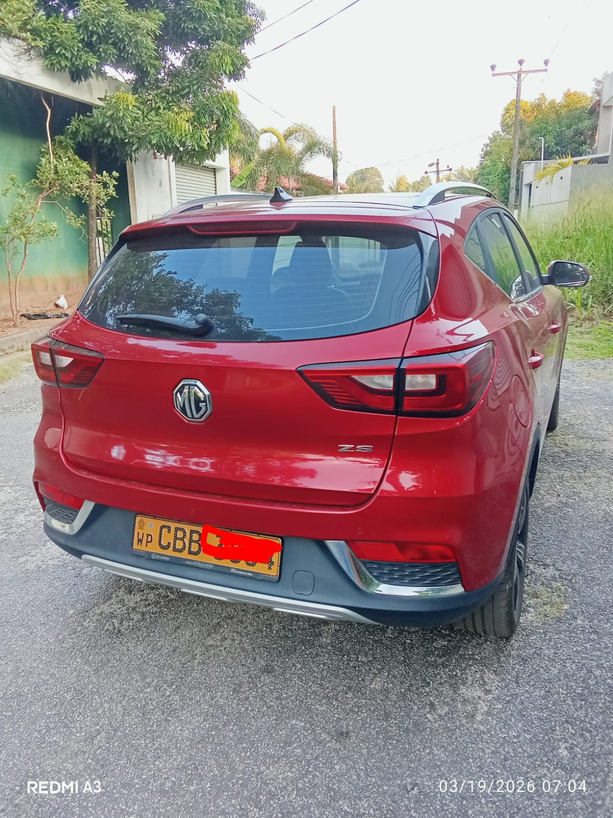 MG ZS 2018 - Used SUV sale in Sri Lanka - patpat.lk