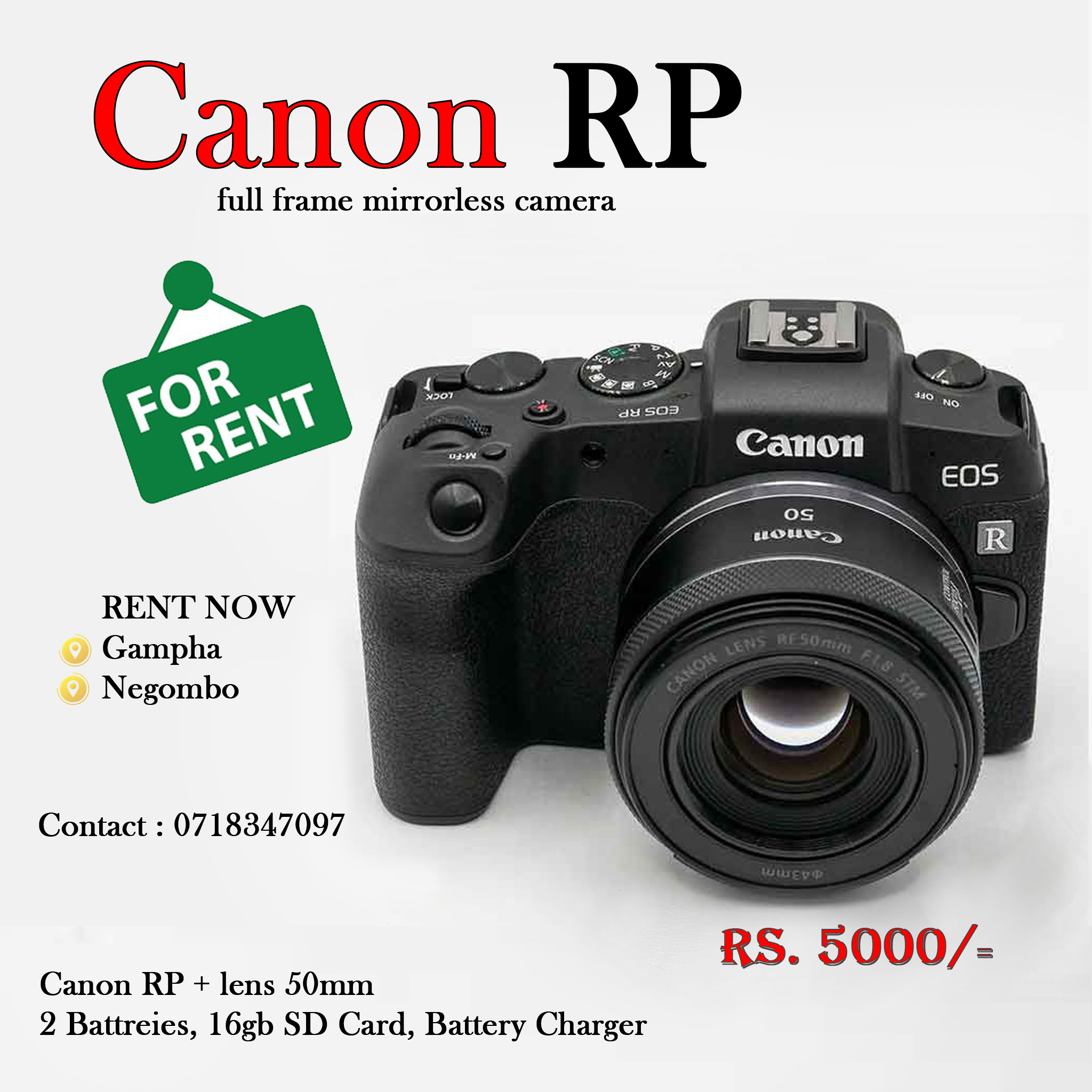 Camera Rent