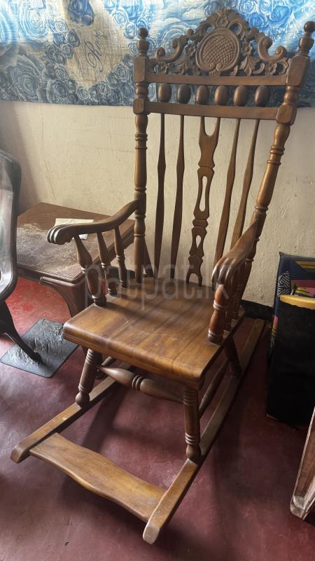Wooden Rocking Chair ads-image-1