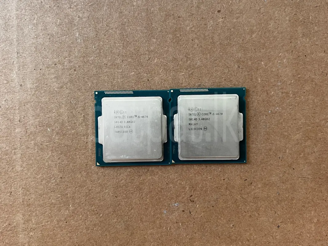 I5 4th Gen CPU I5-4670 3.40GHz Desktop Processor