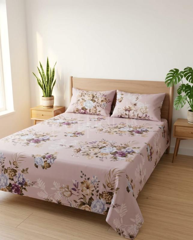 Autofit Elastic Bedsheets, Soft and Comfortable