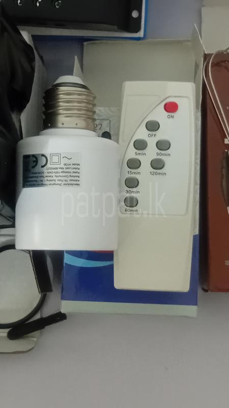 Remote Control bulb holder with Built In Timing Function