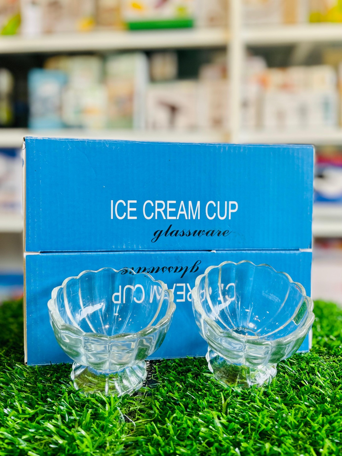 6 PCS Ice Cup Clear Glass