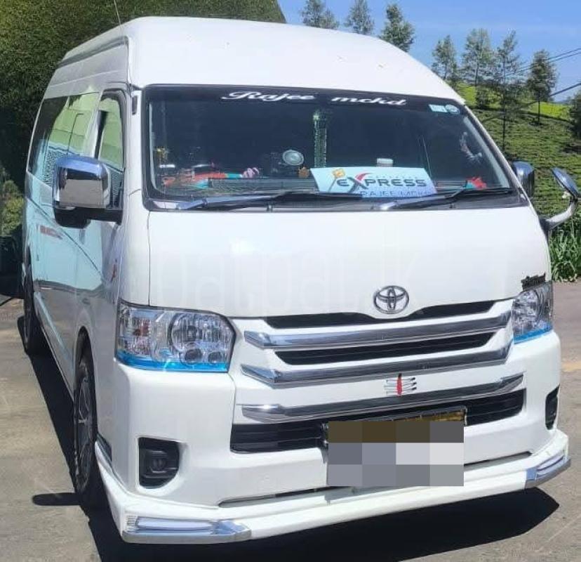 Toyota Hiace 2016 - பயன்படுத்தப்பட்டது வேன் sale in Sri Lanka - patpat.lk