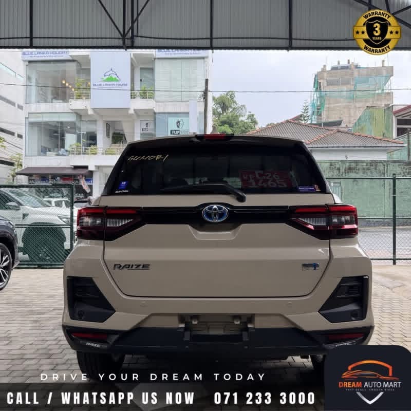 Toyota Raize 2025 - மறுசீரமைக்கப்பட்டது SUV sale in Sri Lanka - patpat.lk