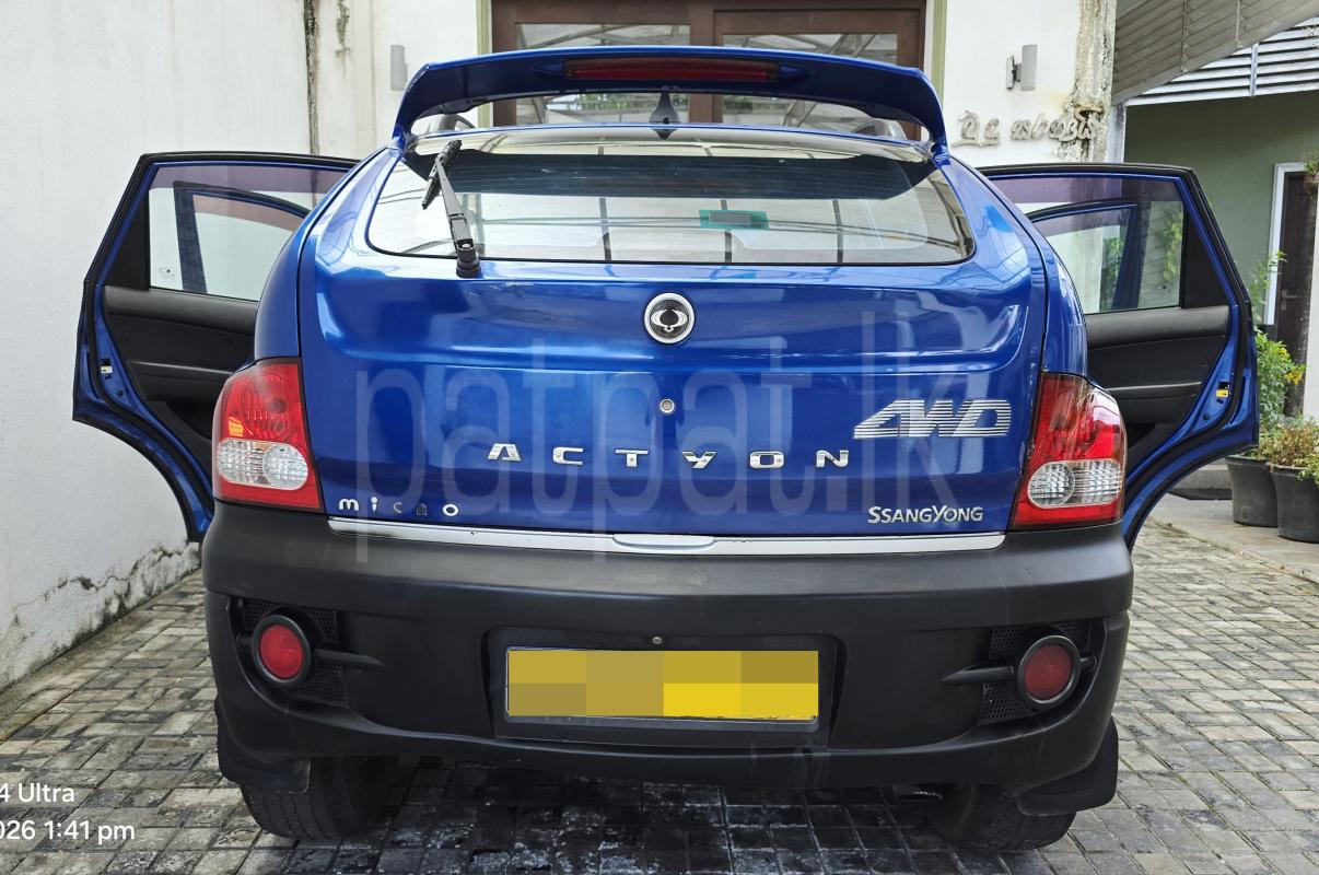 SsangYong Actyon 2009 - Used SUV sale in Sri Lanka - patpat.lk