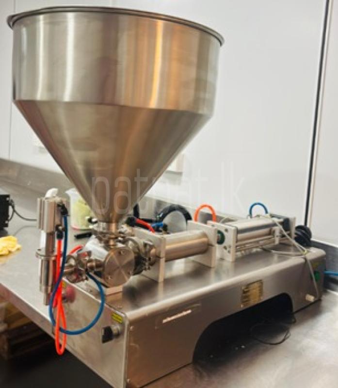 50-500ML SINGLE HEAD CREAM/PASTE FILLNG MACHINE WITH HOPPER