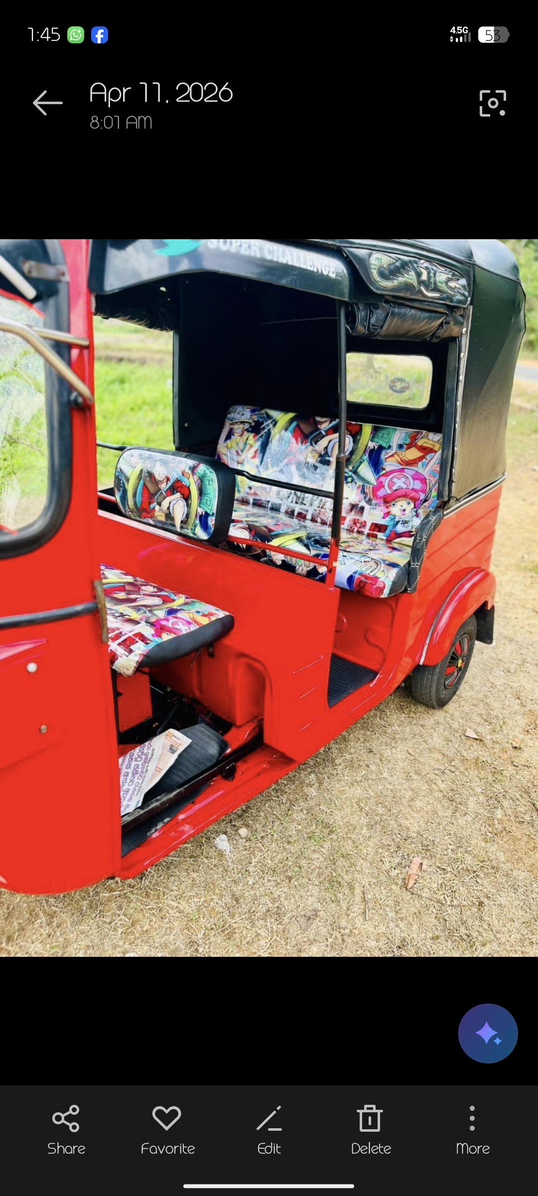 Bajaj Three Wheel 2012 - භාවිතා කරන ලද ත්‍රිරෝද රථය sale in Sri Lanka - patpat.lk