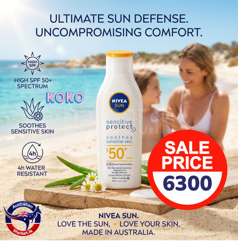 ☀️ NIVEA SUN Sensitive Protect SPF 50+ ☀️