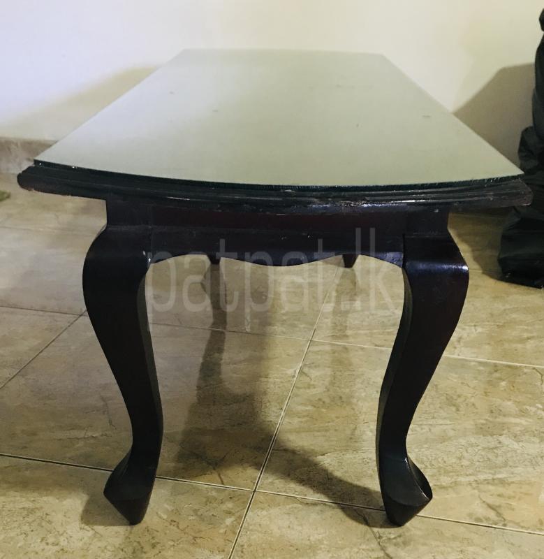 Coffee Table with Glass