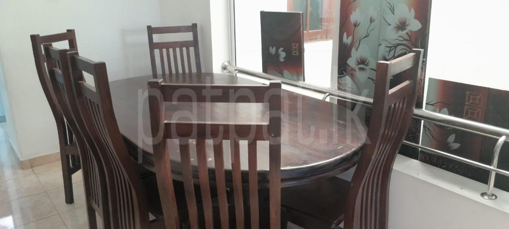 Teak Dining table with 06 Chairs for sale (Used) ads-image-1