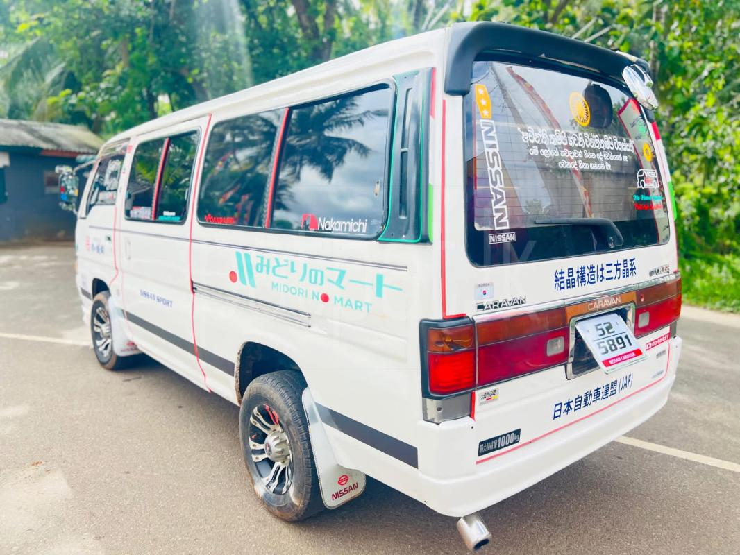 Nissan Caravan 1987 - பயன்படுத்தப்பட்டது வேன் sale in Sri Lanka - patpat.lk
