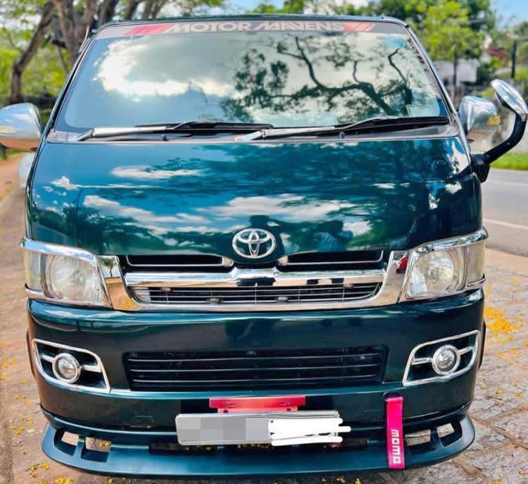 Toyota Hiace 2008 - பயன்படுத்தப்பட்டது வேன் sale in Sri Lanka - patpat.lk