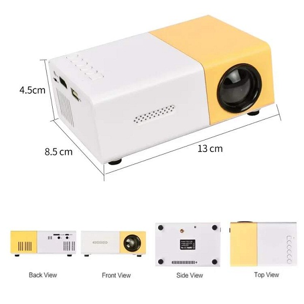 YG300 Pro LED Mini Projector