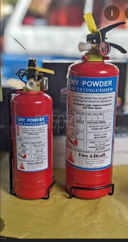 Empty Fire Extinguisher