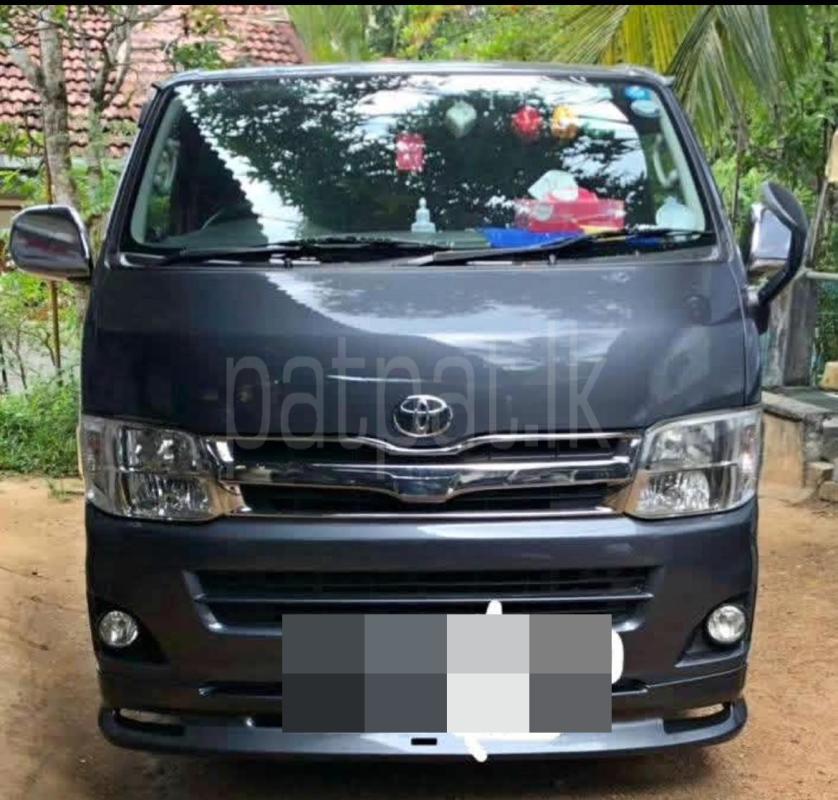 Toyota Hiace 2012 - பயன்படுத்தப்பட்டது வேன் sale in Sri Lanka - patpat.lk