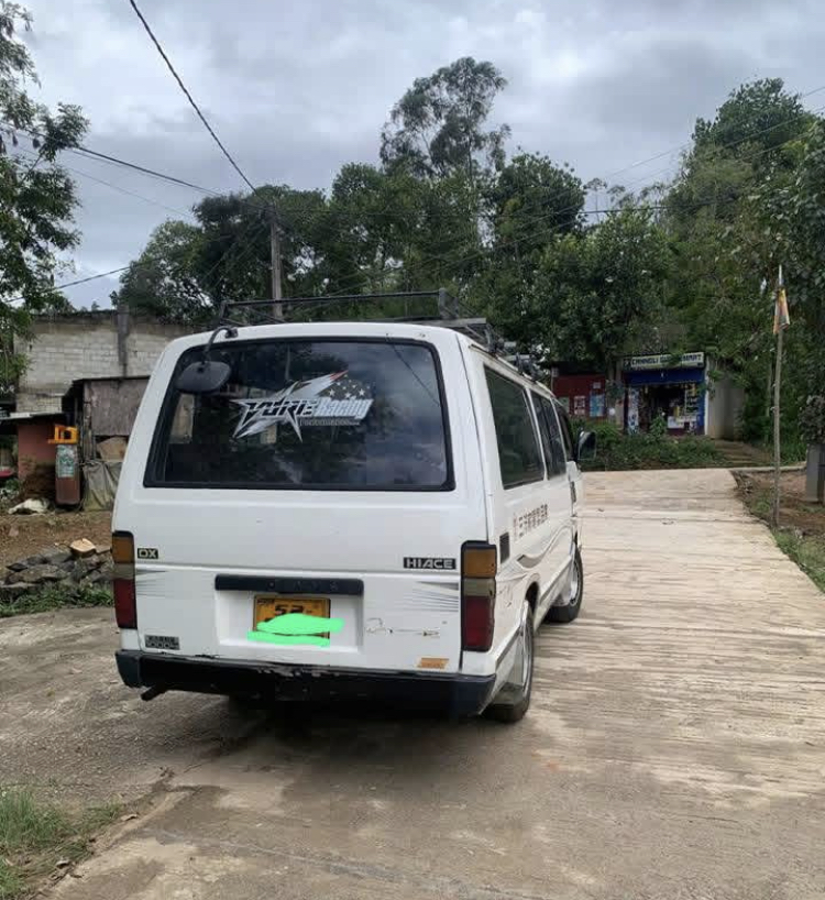 Toyota Hiace 1988 - Used Van sale in Sri Lanka - patpat.lk