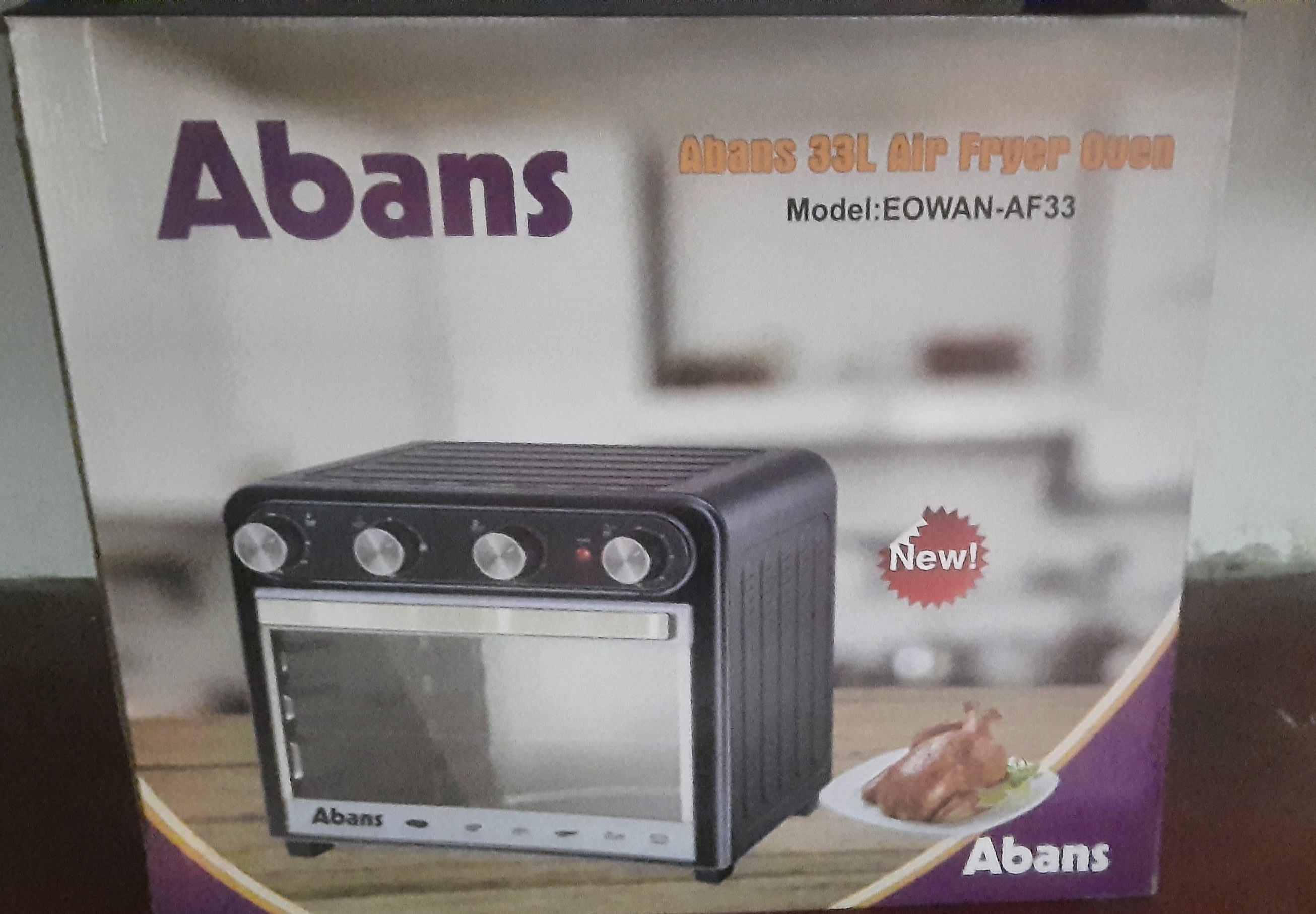 Abans airfryer oven