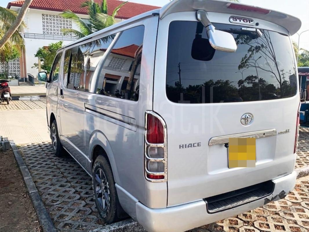 Toyota Hiace 2008 - பயன்படுத்தப்பட்டது வேன் sale in Sri Lanka - patpat.lk