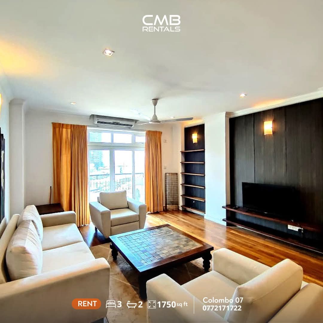 Luxury Apartment for Rent in Cinnamon Garden (Colombo 07)
