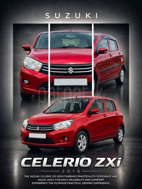 Suzuki Celerio 2016 - Used Car sale in Sri Lanka - patpat.lk