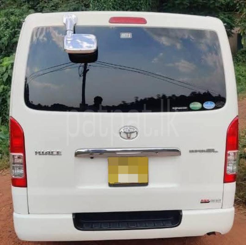 Toyota Hiace 2013 - பயன்படுத்தப்பட்டது வேன் sale in Sri Lanka - patpat.lk