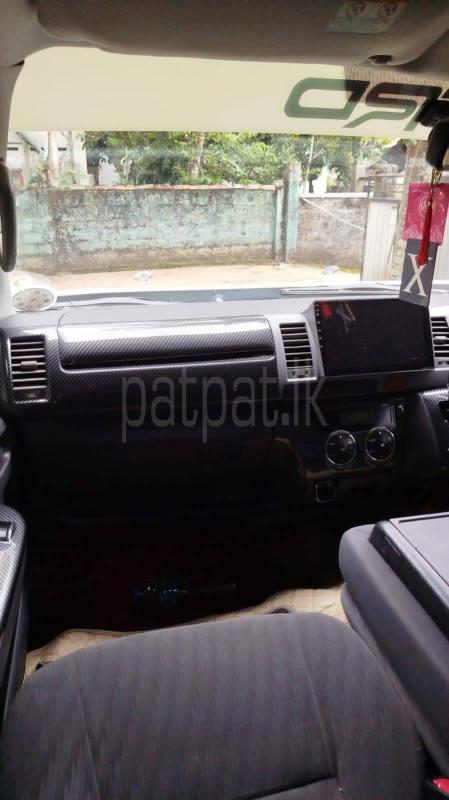 Toyota Hiace 2012 - பயன்படுத்தப்பட்டது வேன் sale in Sri Lanka - patpat.lk