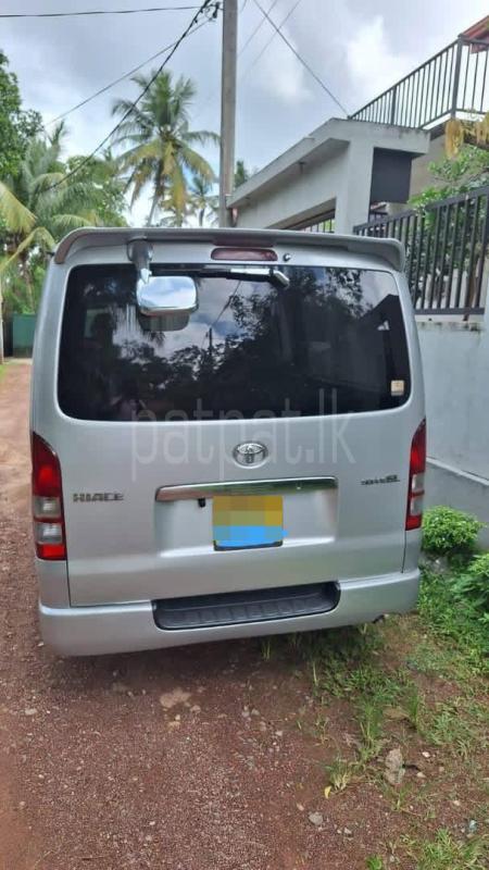 Toyota Hiace 2007 - பயன்படுத்தப்பட்டது வேன் sale in Sri Lanka - patpat.lk