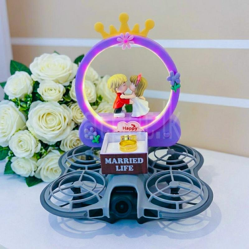Wedding Ring Drone Delivery