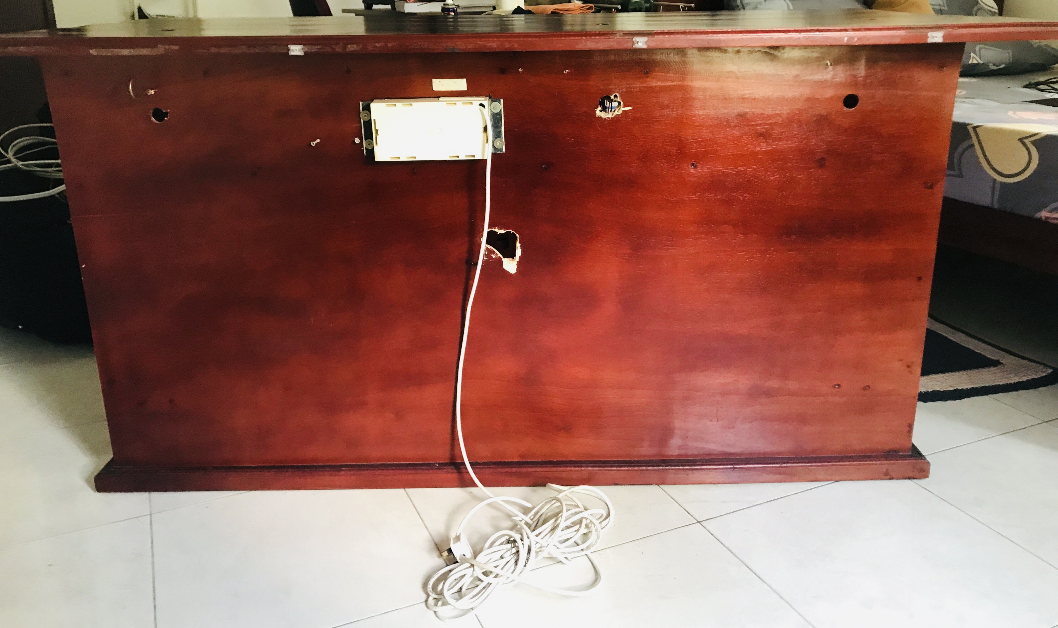 Computer Table - Custom Made - Wooden