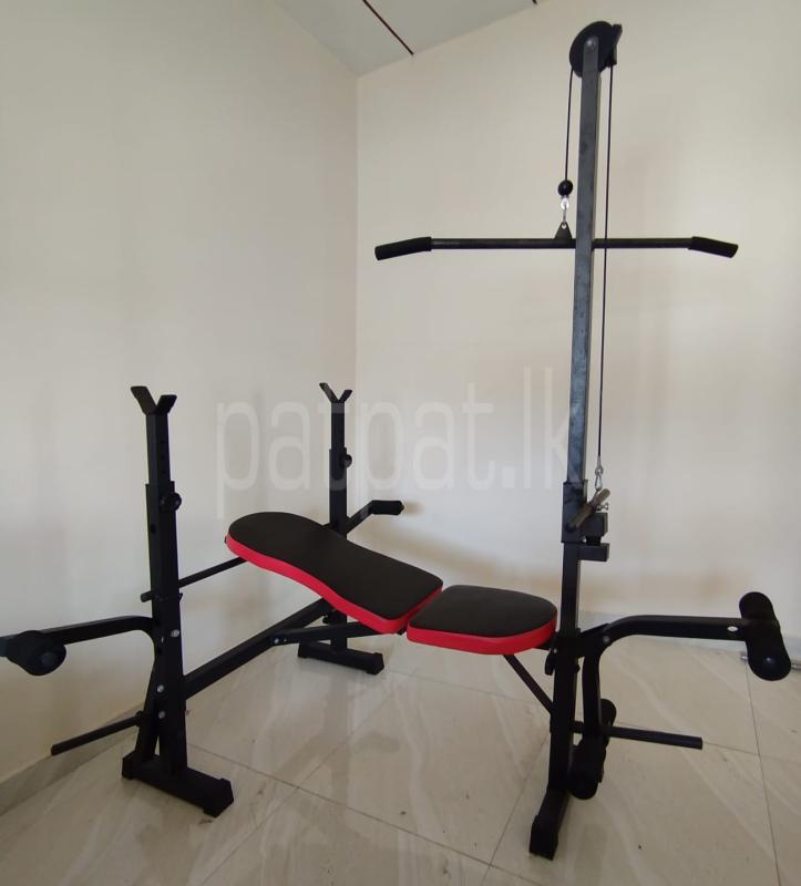 Brand new Multifunctional  Latpull down  weight machine & dumbbells