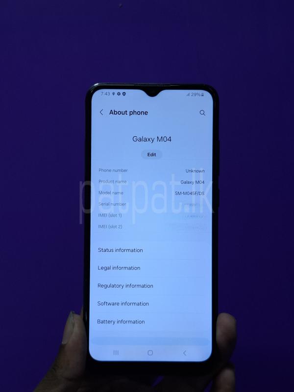 SAMSUNG M04 GENUINE USED